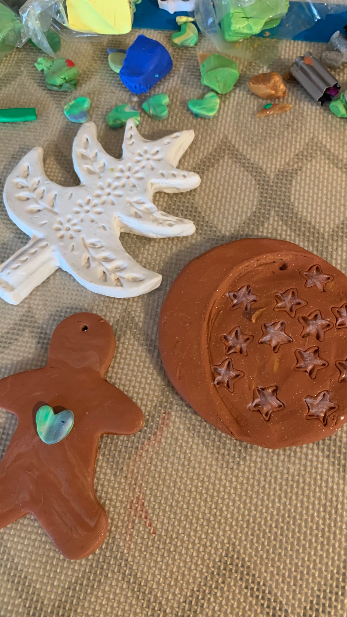 Clay Ornament Set & Hot Cocoa Party