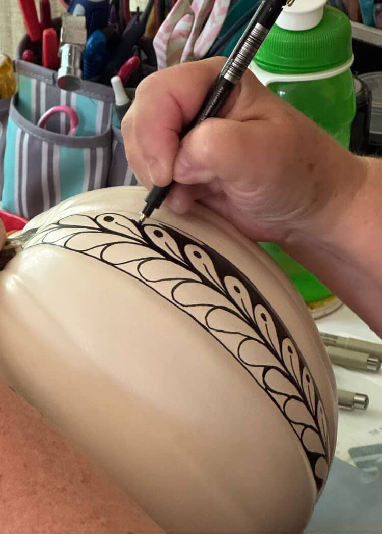 Pumpkin ZenDoodle and Donuts with Sue