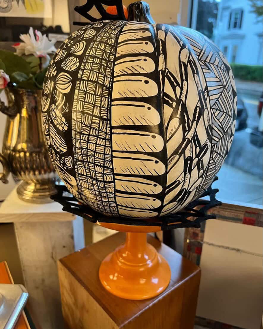 Pumpkin ZenDoodle and Donuts with Sue