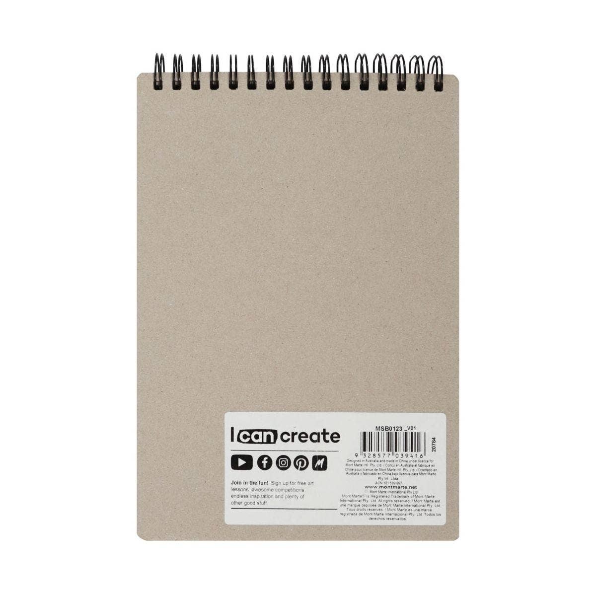 Watercolor Book Discovery A5 (5.8 x 8.3in) 30 Sheets 190gsm