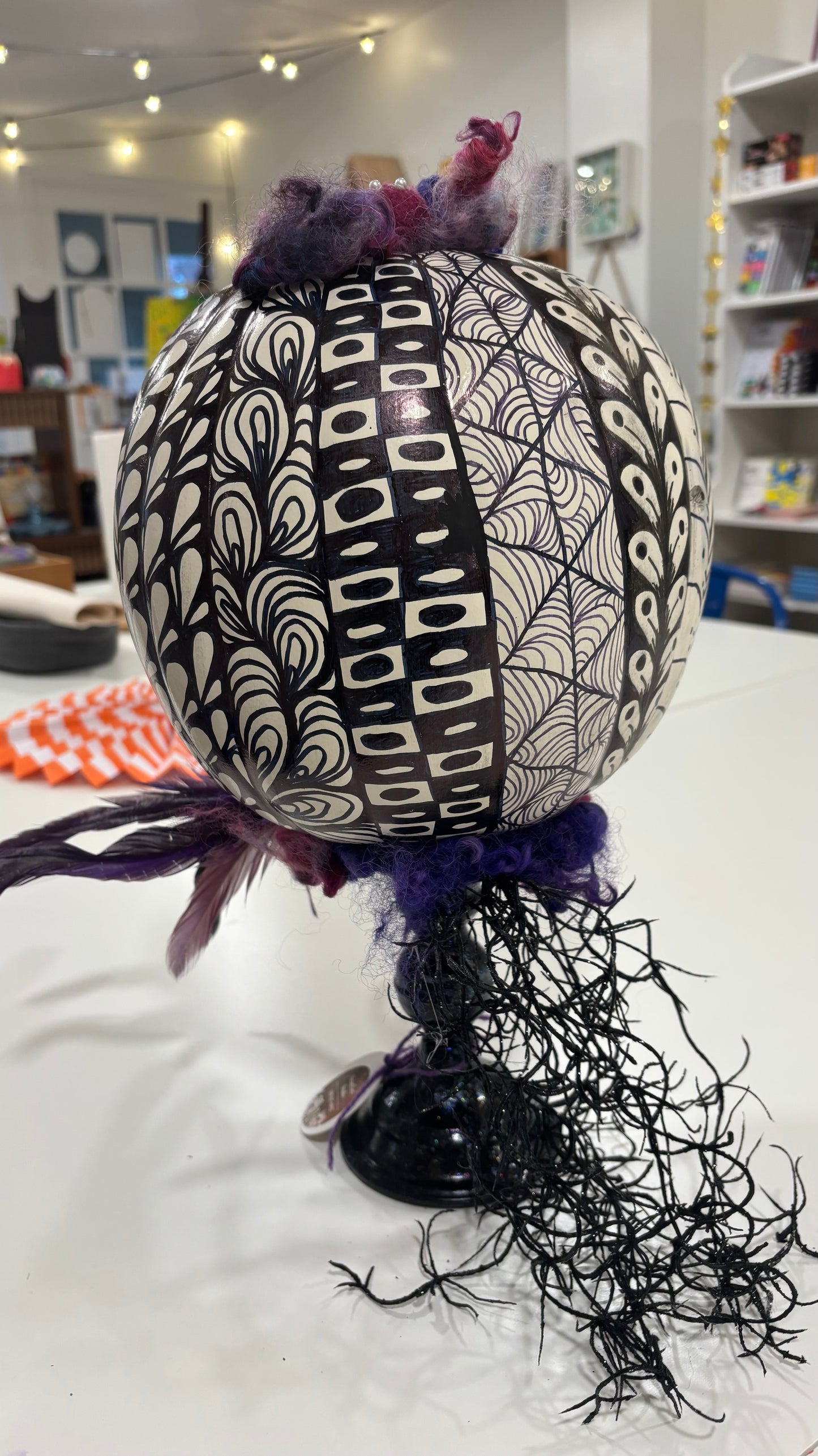 Pumpkin ZenDoodle and Donuts with Sue