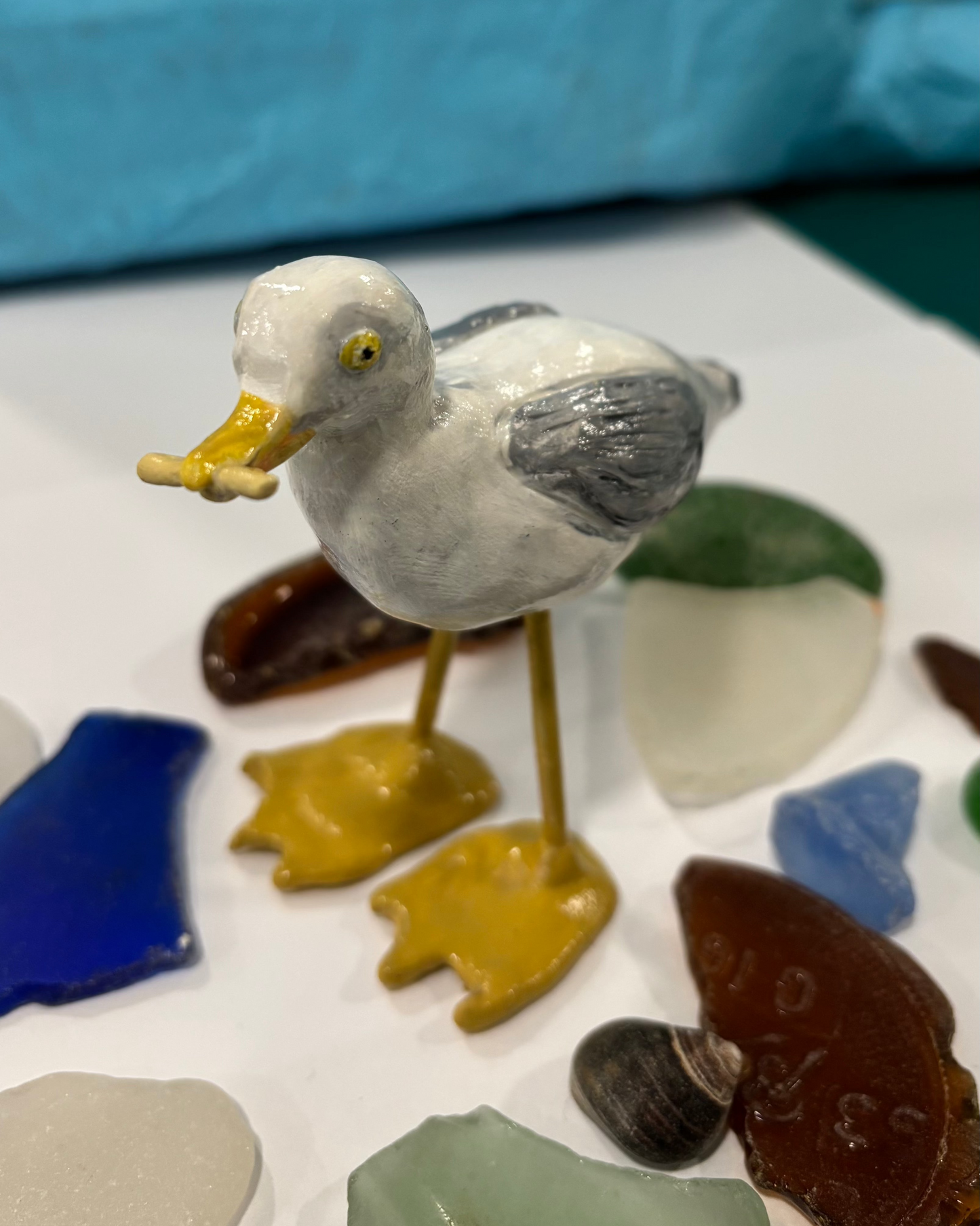 Clay Seagull - Make Your Own