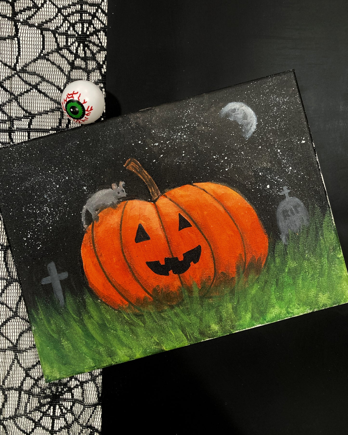 Spooky Pumpkin Paint Party