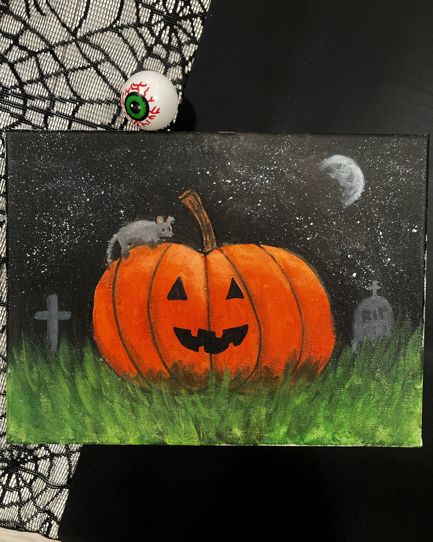 Spooky Pumpkin Paint Party