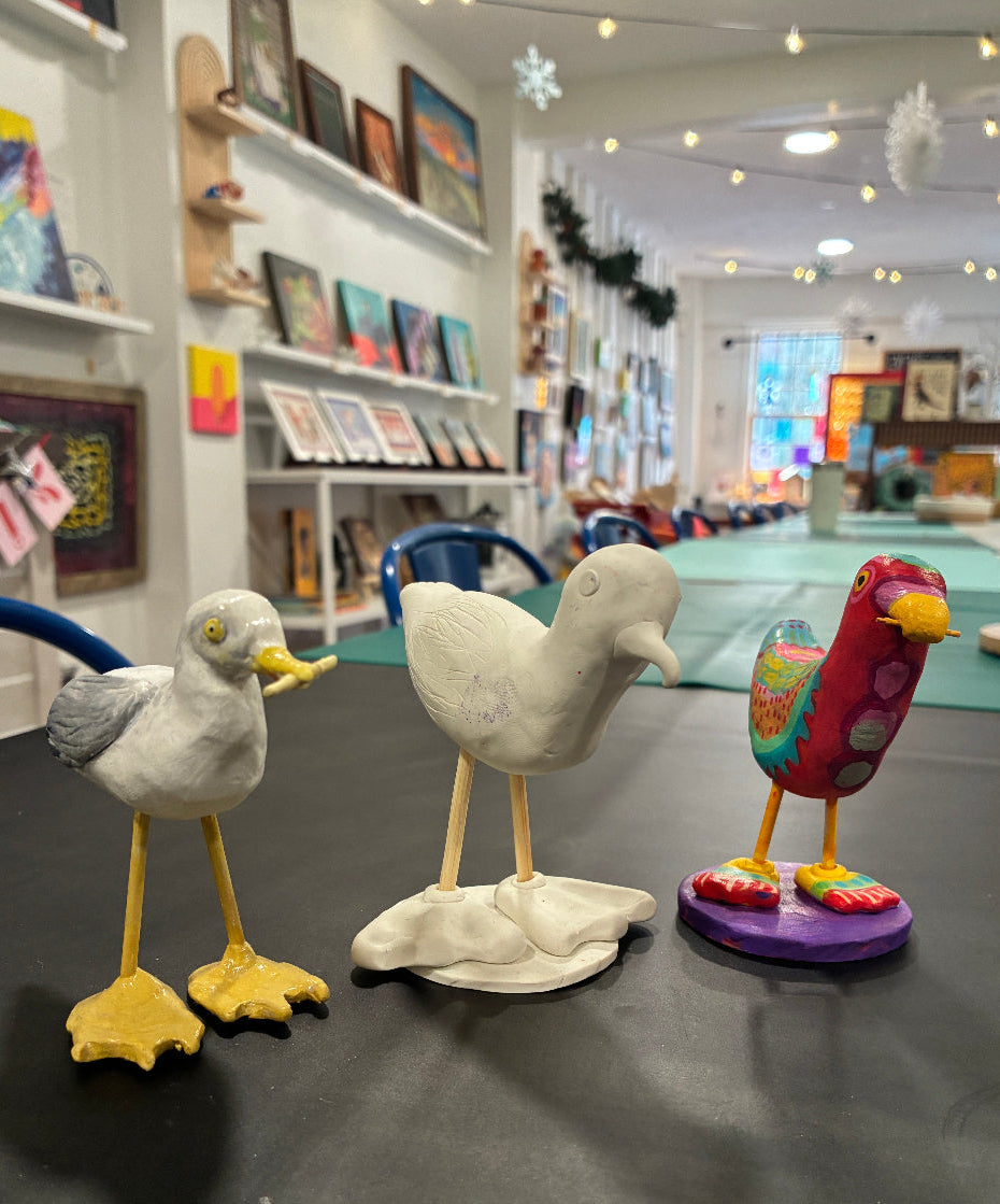 Clay Seagull - Make Your Own