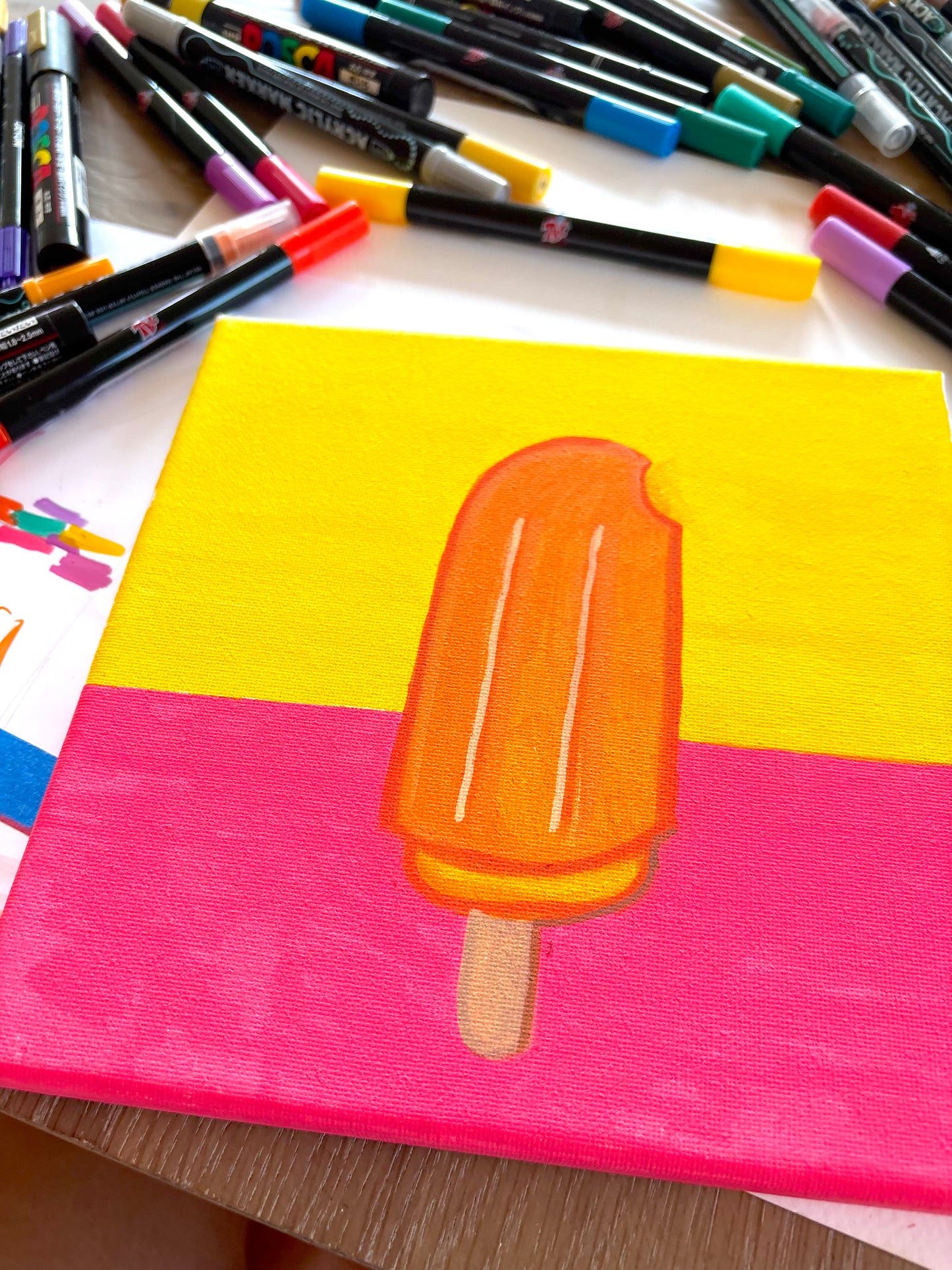 Adult Paint a Popsicle with Pop Stop Collab