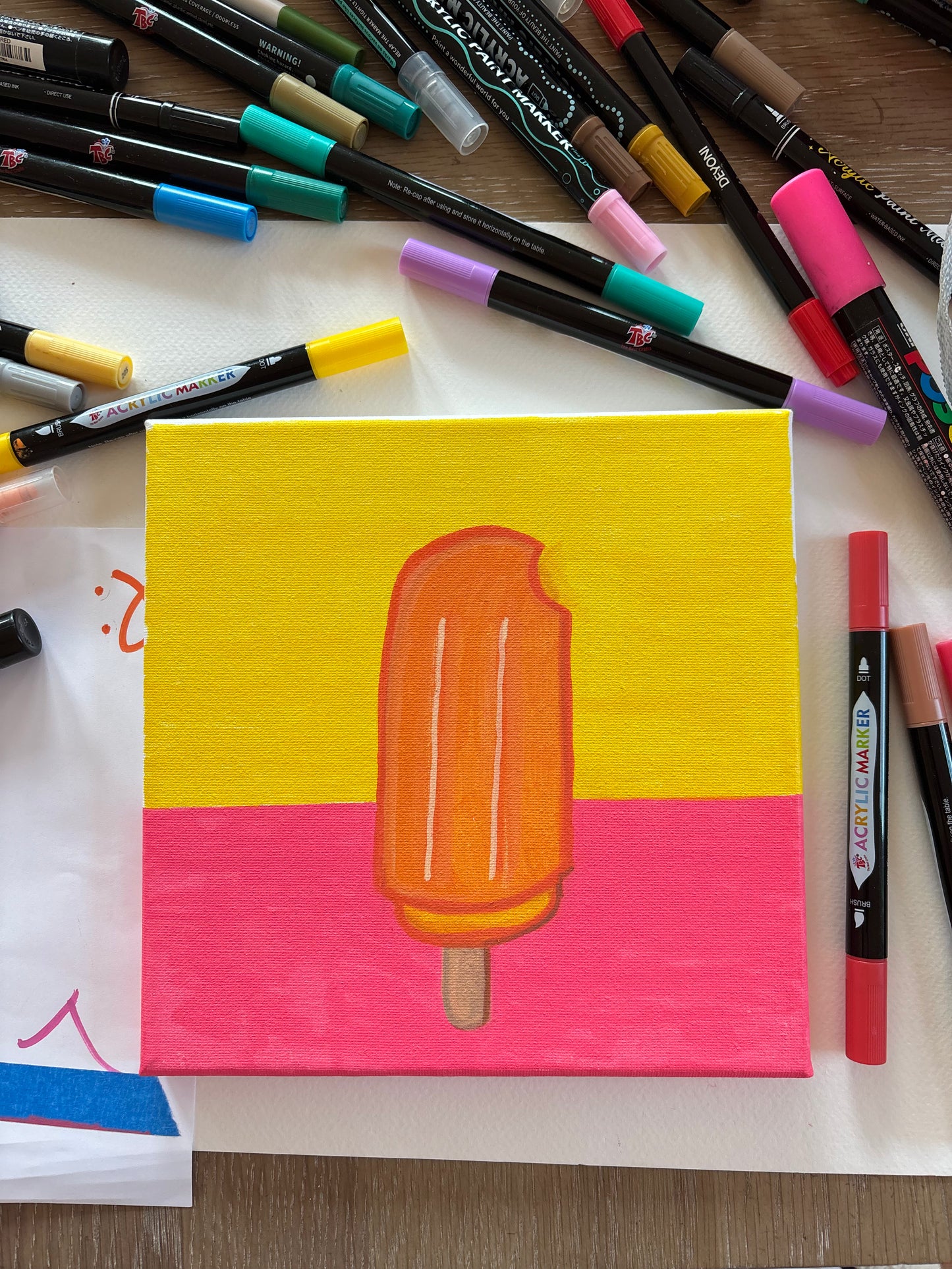 Adult Paint a Popsicle with Pop Stop Collab