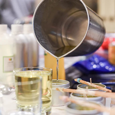 Candle Making with Salt & Branch