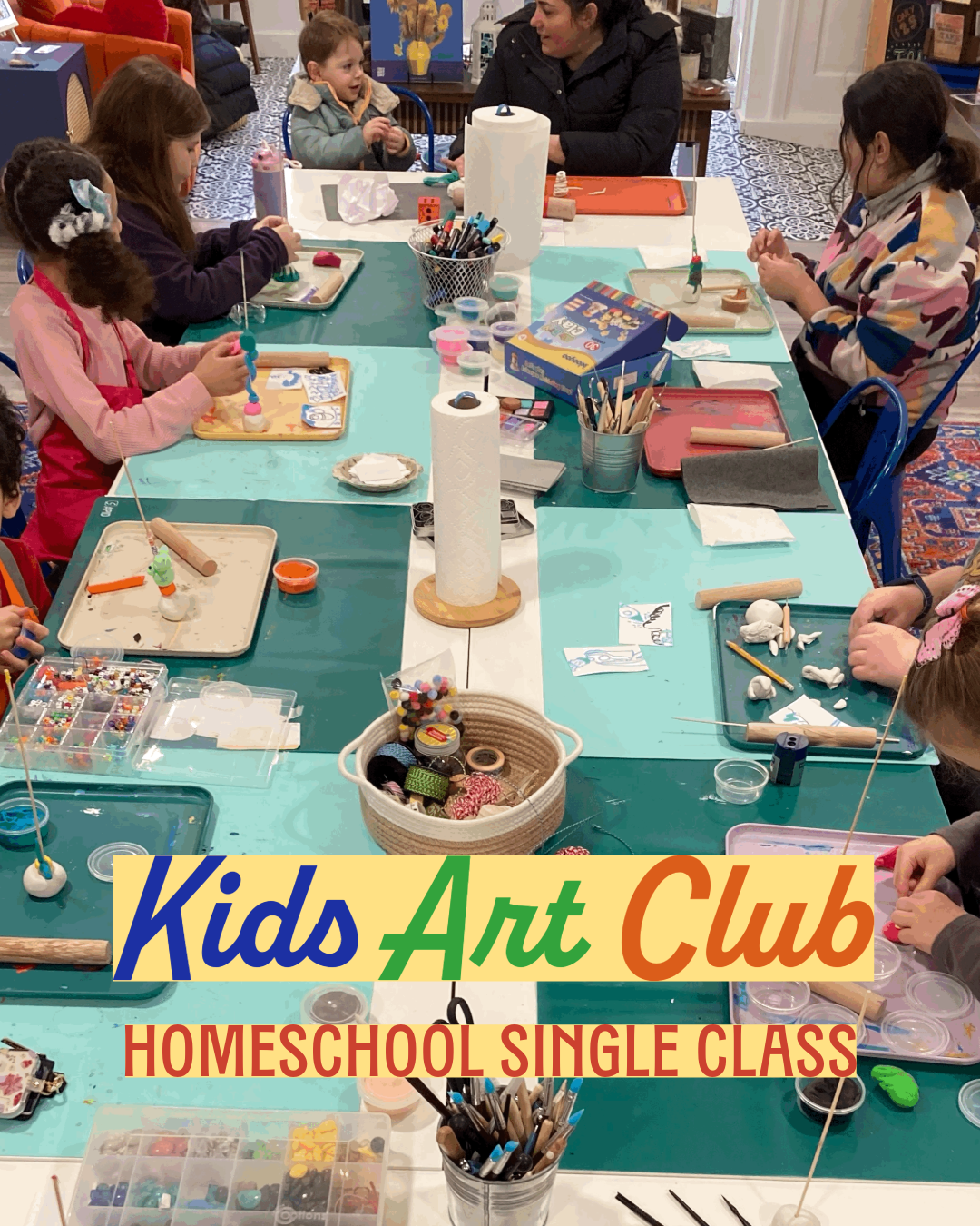 Homeschool Kids Art Club Friday SINGLE