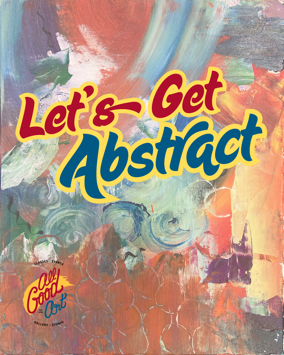 Abstract Art Paint Party