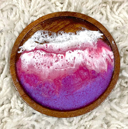 Resin Coasters with Hannah