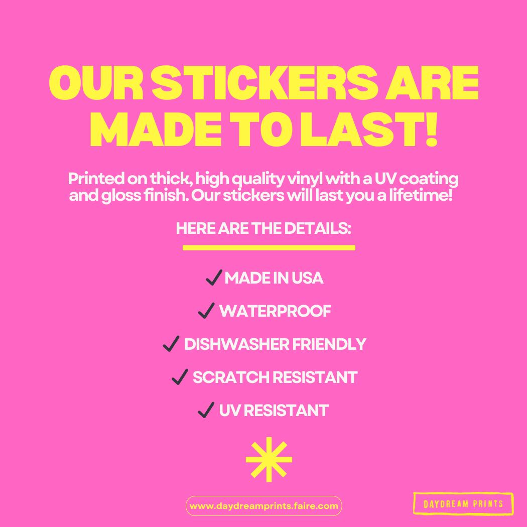 Wild & Free Like the Sea Sticker | Ocean Surf Sticker
