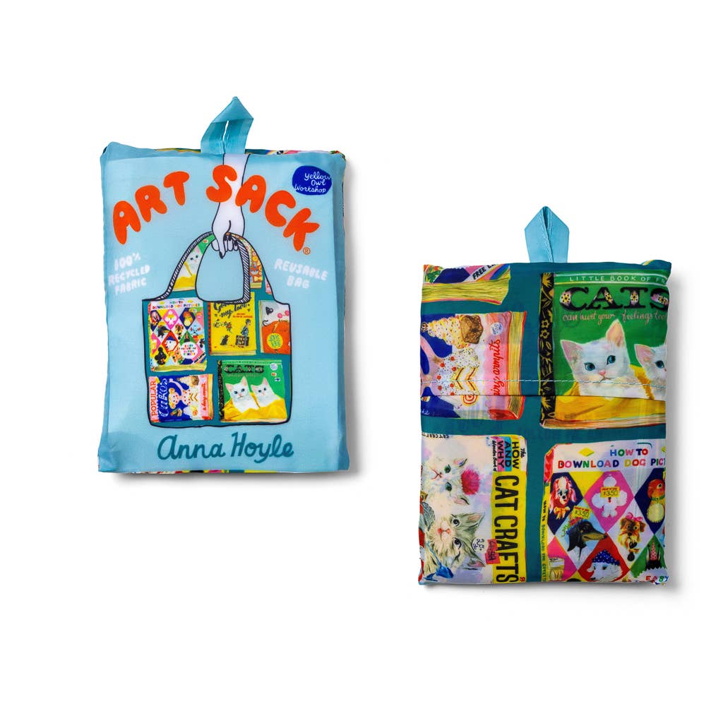 Useless Books Art Sack® by Anna Hoyle - Reusable Tote