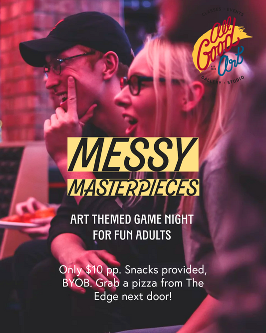Messy Masterpiece Adult Game Night