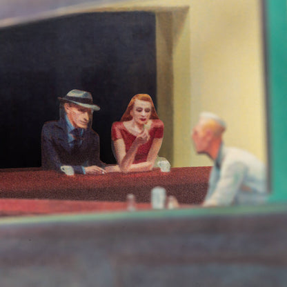 Nighthawks - Hopper - Pop-up Card