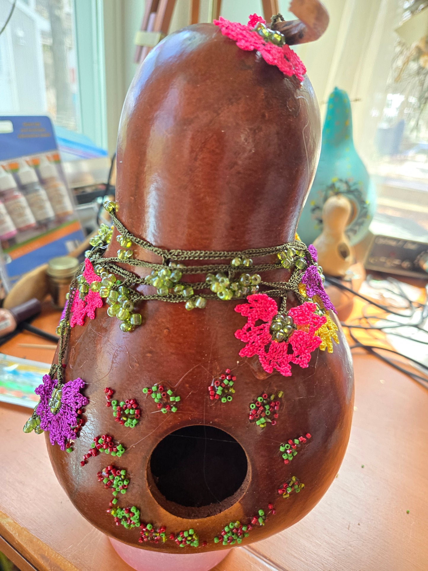 Gourd Birdhouse Workshop with Joanne