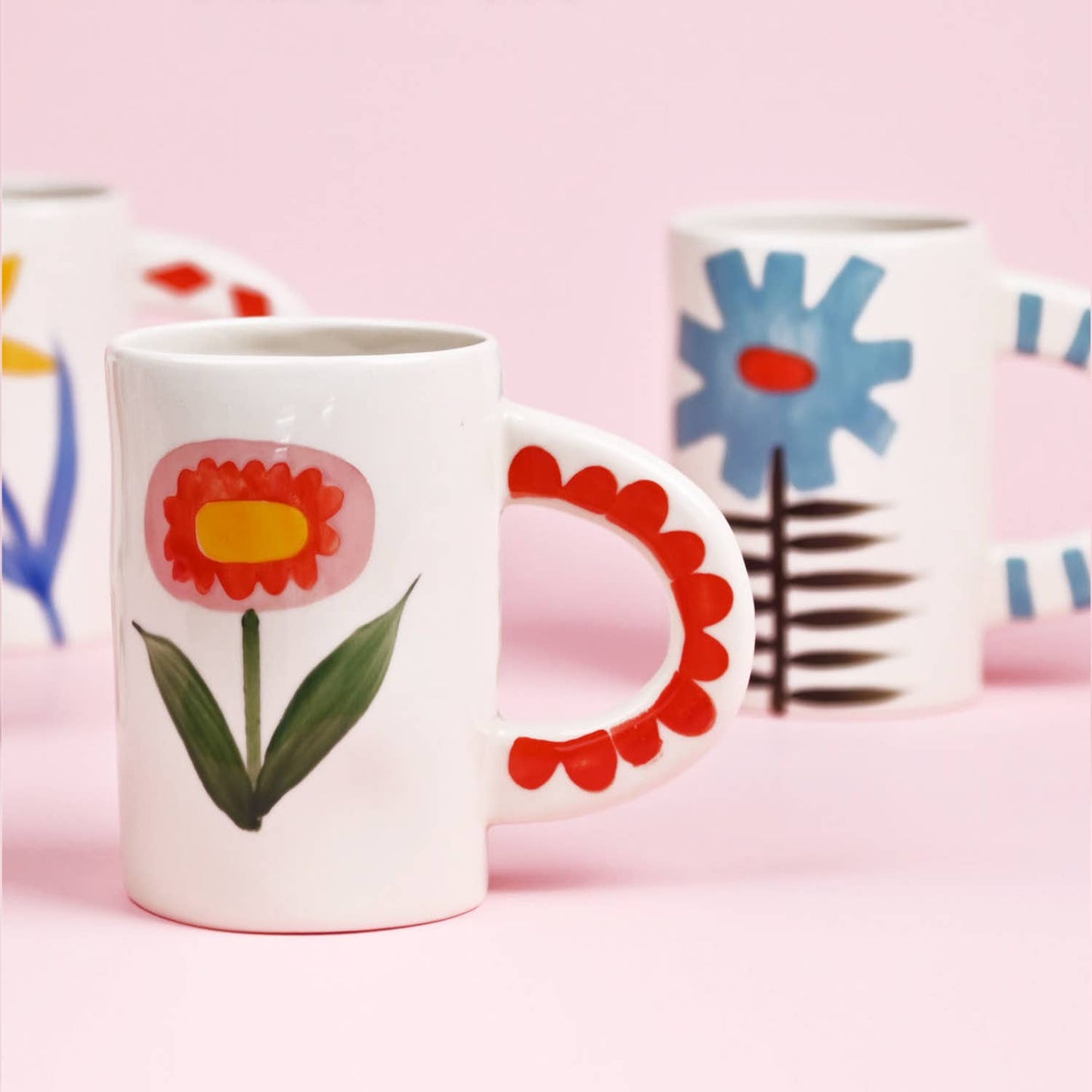 Ceramic Coffee Mug-Handmade Coffee Cups-Tea Drinking Cups