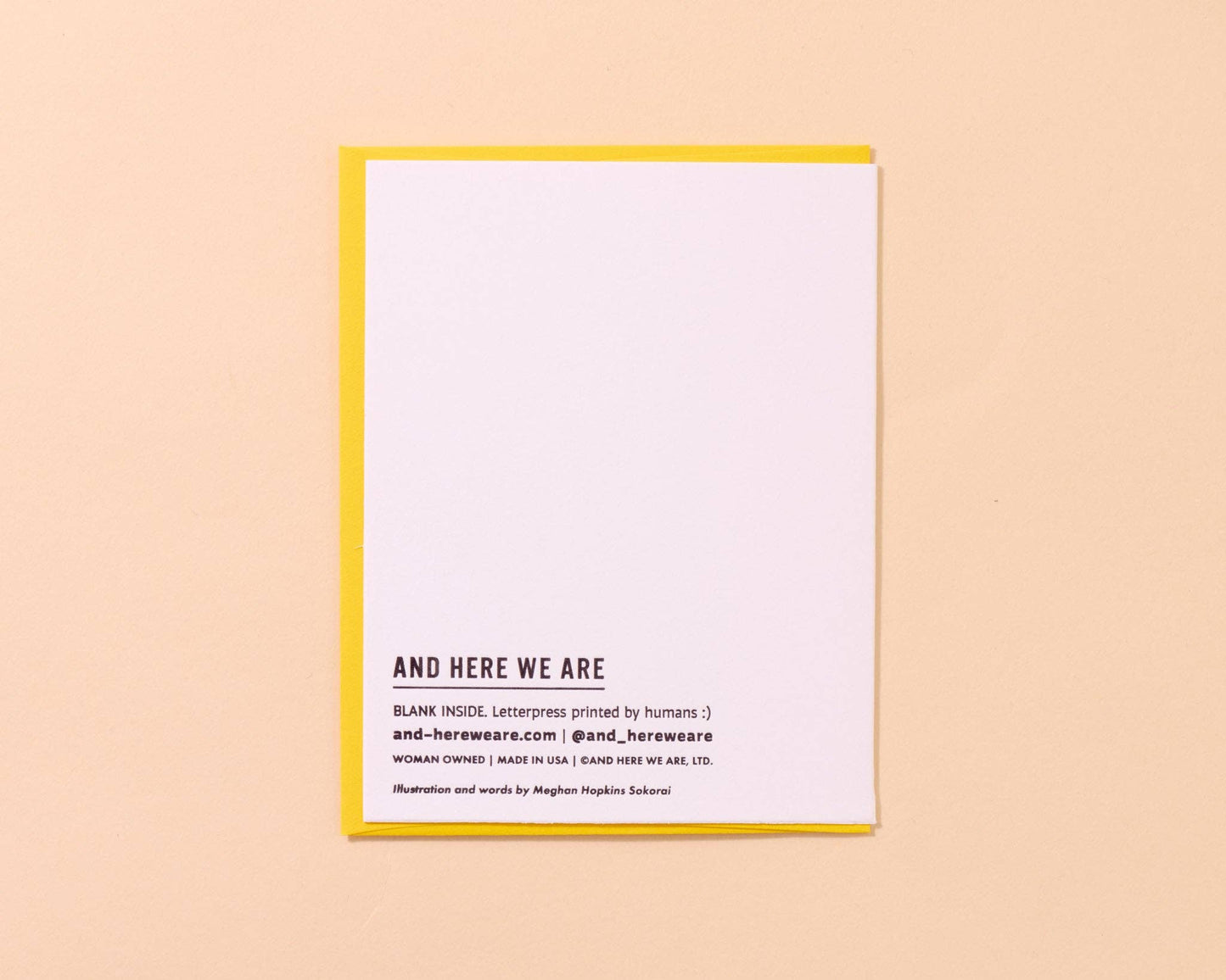 Letterpress New Baby Card—Growing Brood (Chicken Hen, Funny)