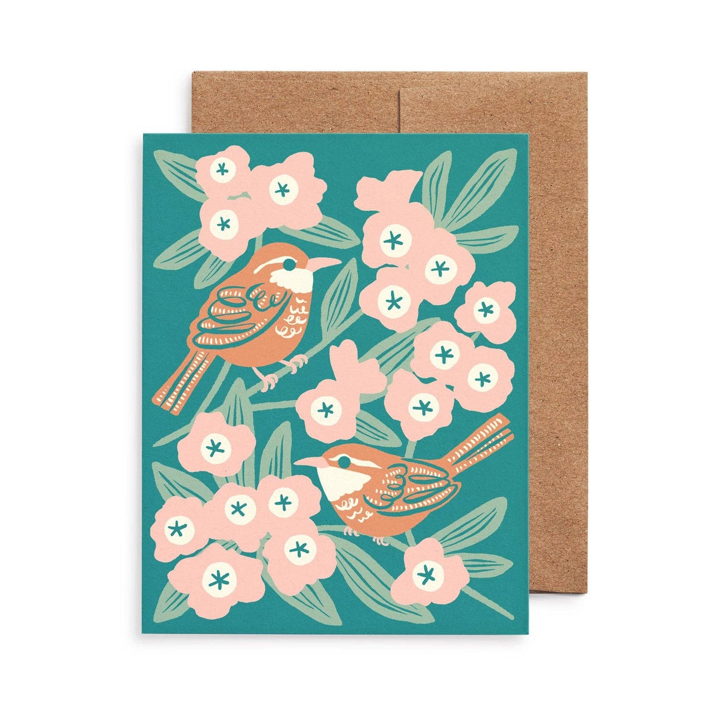 Birds & Blooms Cards, Box of 8 Assorted