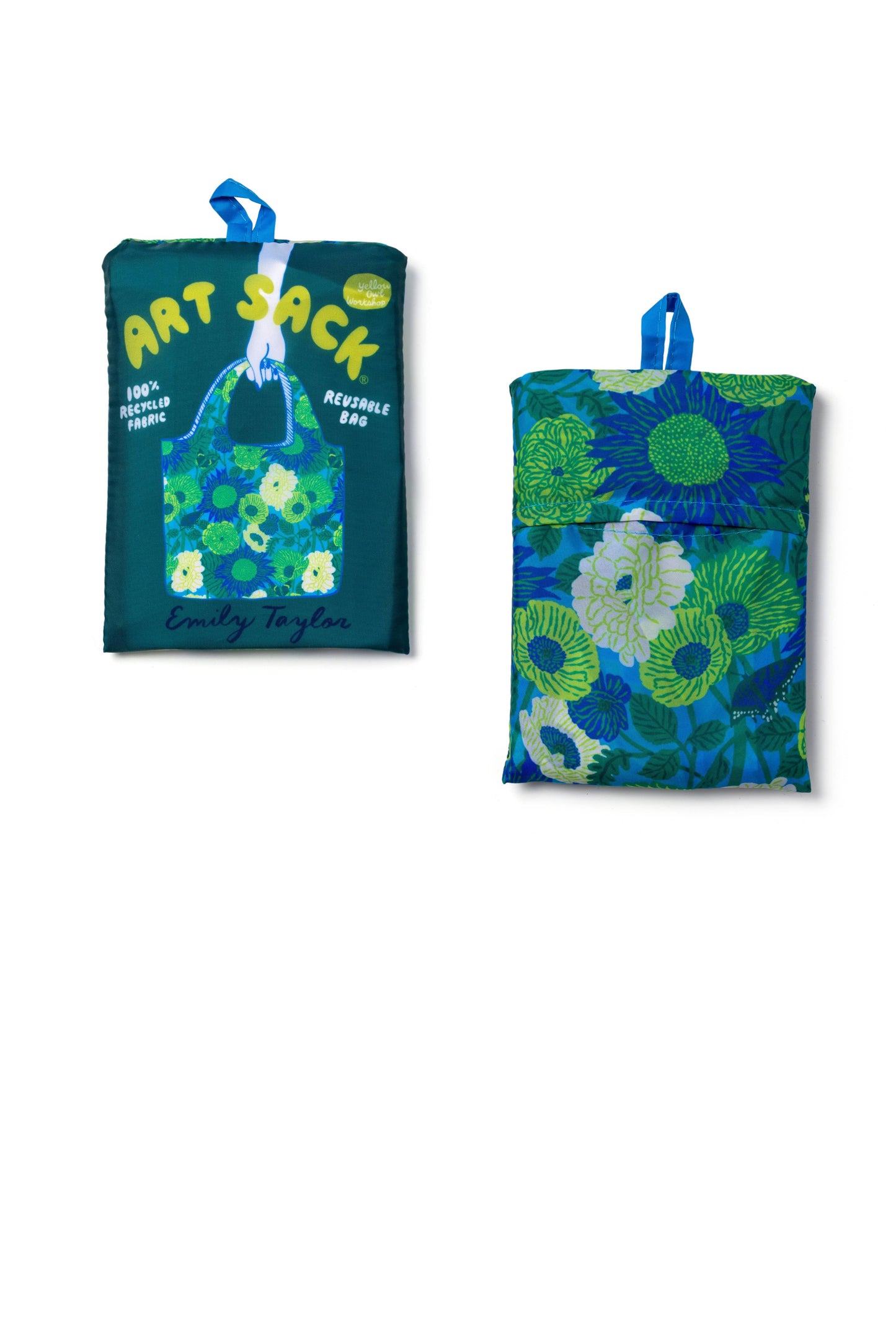 Flower Market Art Sack® by Emily Taylor | Reusable Book Tote