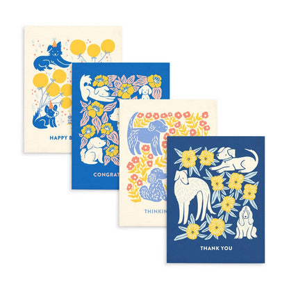 Dogs All-Occasion Cards, Box of 8 Assorted