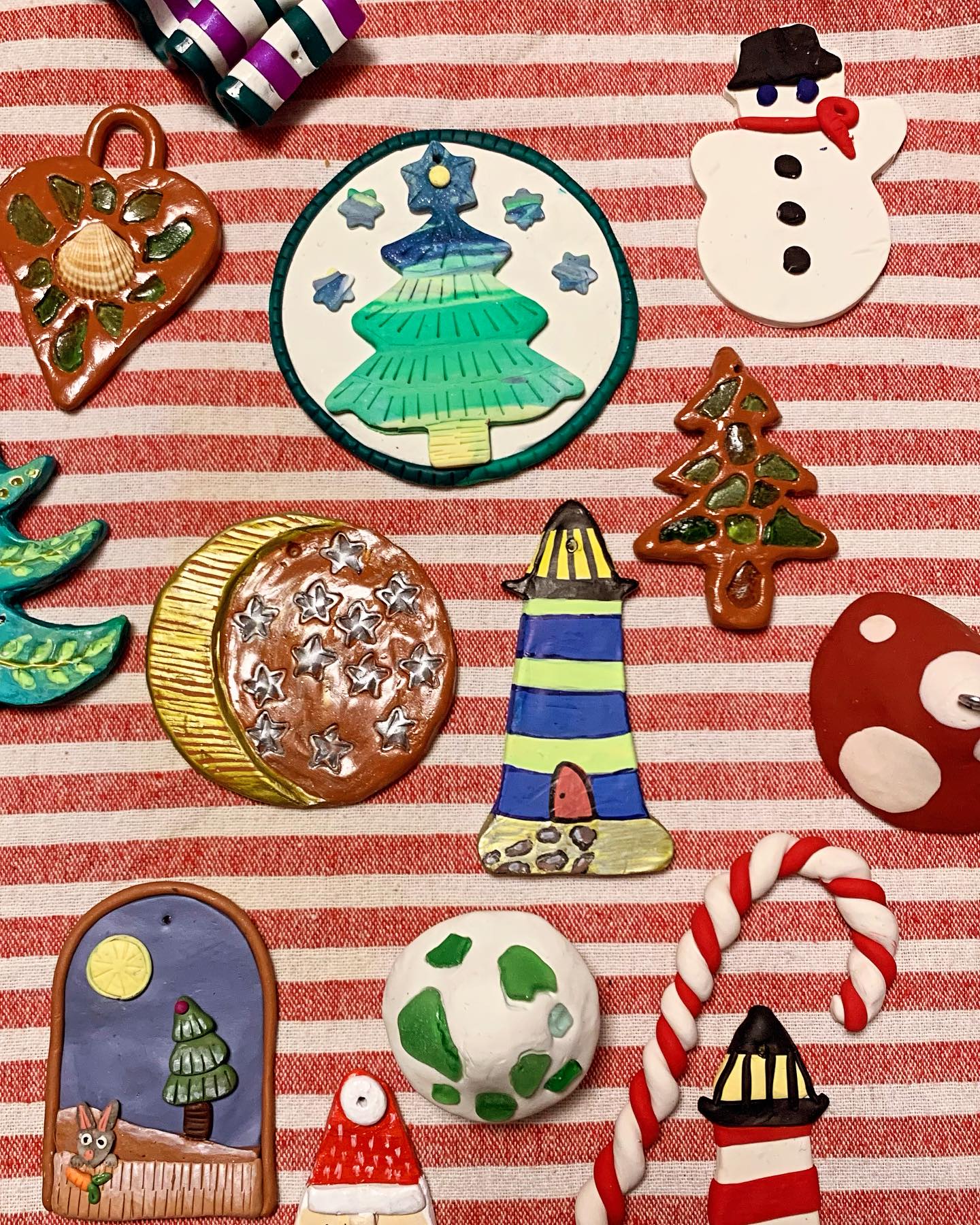 Clay Ornament Set 12/5