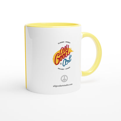 11oz Ceramic Creativity All Good Mug