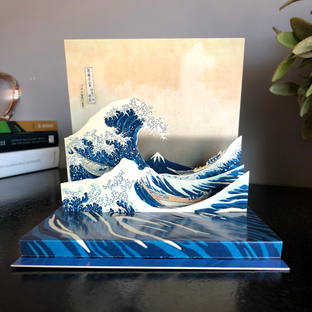 Great Wave - Hokusai - Pop-up Card