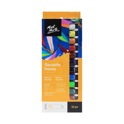 Gouache Paints Set Signature 12pc (0.4oz)