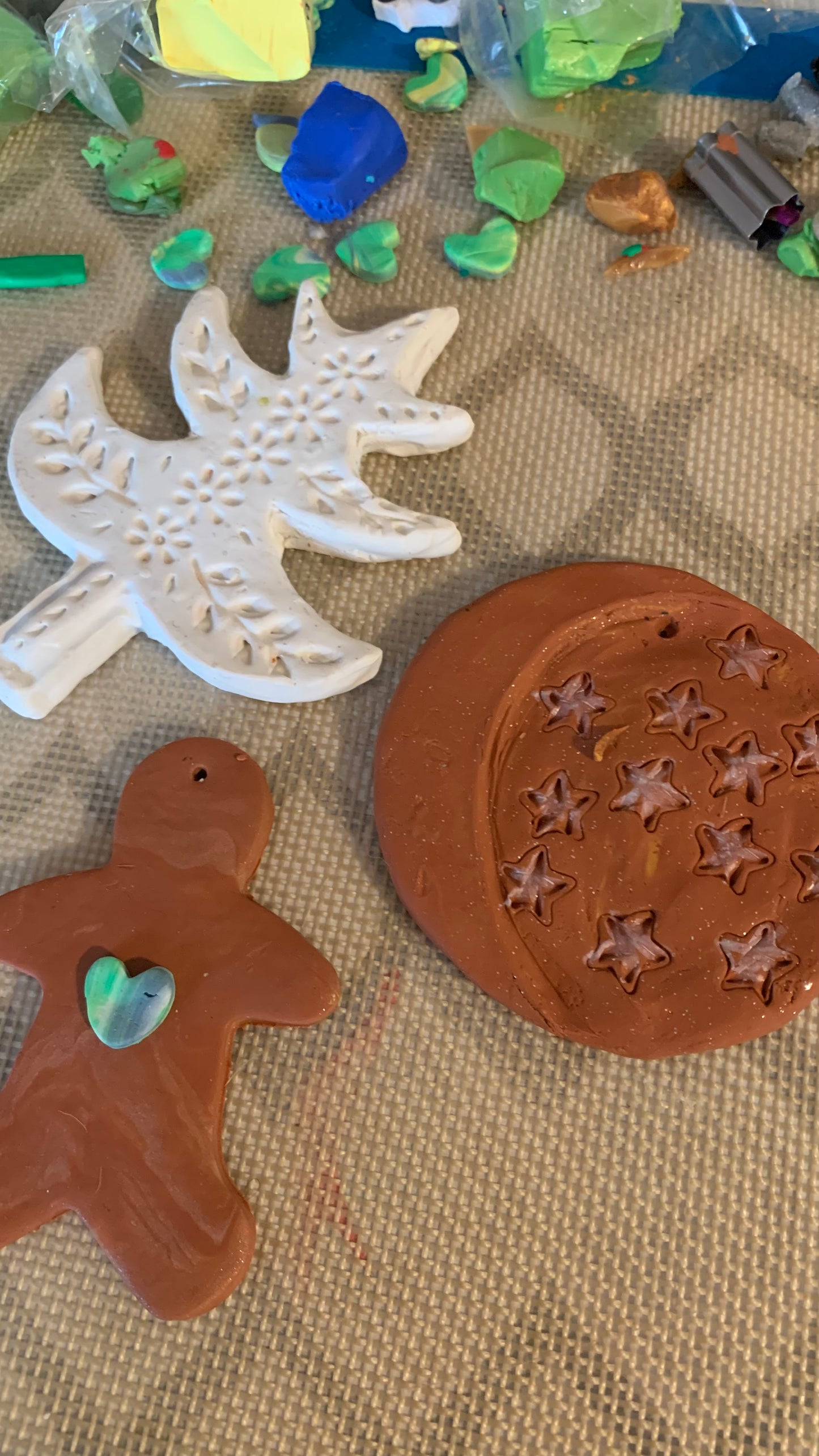 Clay Ornament Set & Hot Cocoa Party
