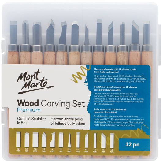 Wood Carving Set 12pc