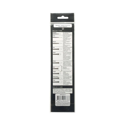 Gallery Series Brush Set Acrylic 6pce