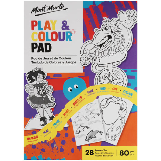 Color and Play Pad A4 80gsm 28 sheets