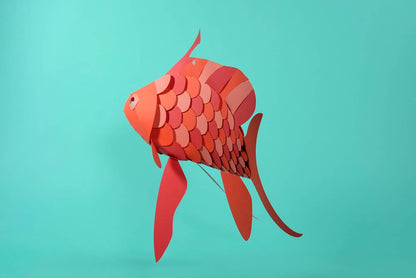 Swallow Sea Perch - Fish 3D Paper Figure by Plego