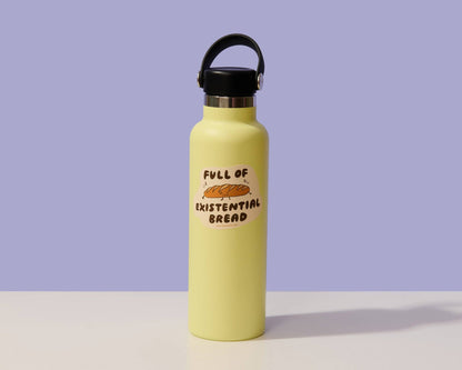 Vinyl Sticker—Existential Bread (Comfort Food, Anxiety)