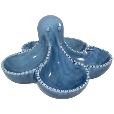 Olin Octopus Cubby Tray Ceramic FDA107