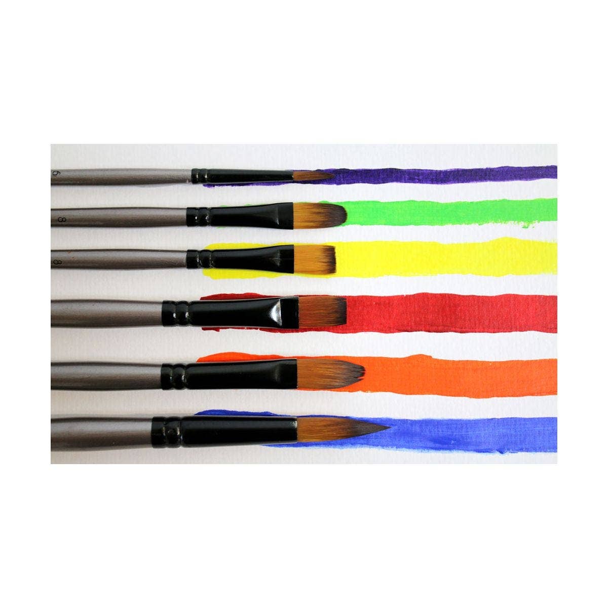 Gallery Series Brush Set Acrylic 6pce