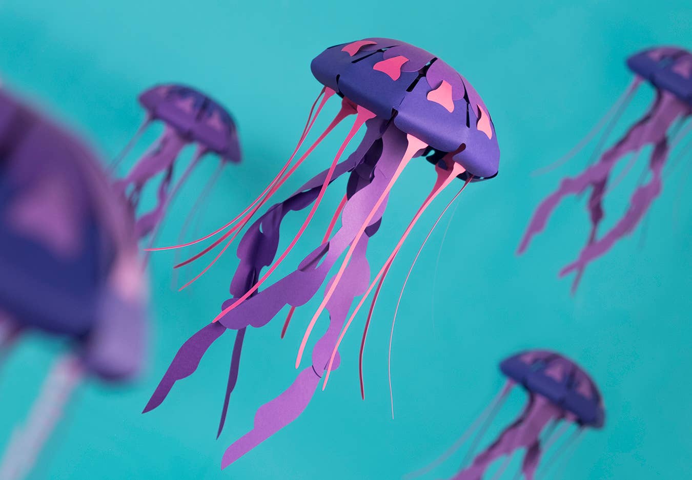 Jellyfish - 3D Paper Figure by Plego