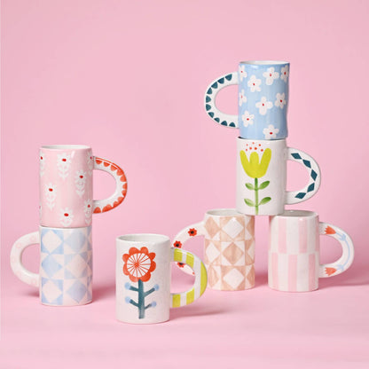 Ceramic Coffee Mug-Handmade Coffee Cups-Tea Drinking Cups