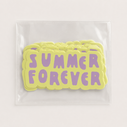 Summer Forever Sticker | Beach Sticker | Coastal sticker