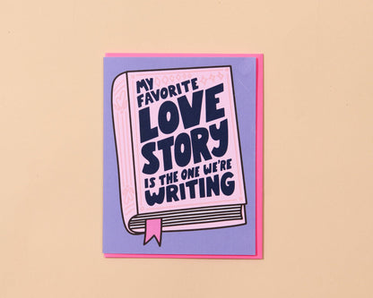 Anniversary Card—Your Gal Kiwi—Our Love Story (Modern)
