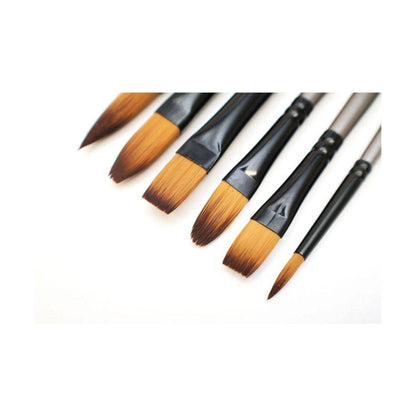 Gallery Series Brush Set Acrylic 6pce