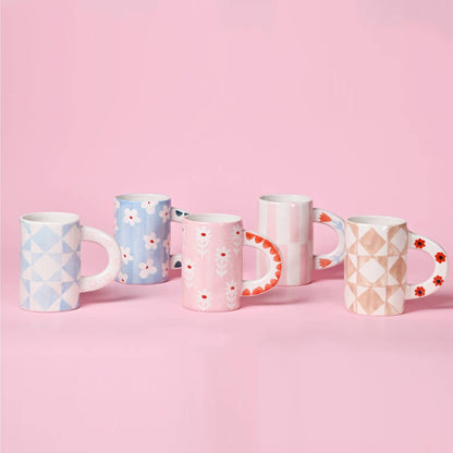 Ceramic Coffee Mug-Handmade Coffee Cups-Tea Drinking Cups