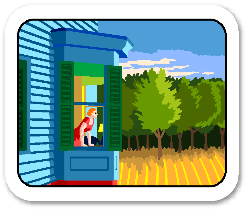 Sticker - Cape Cod Morning - Hopper