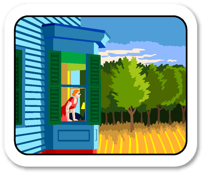 Sticker - Cape Cod Morning - Hopper