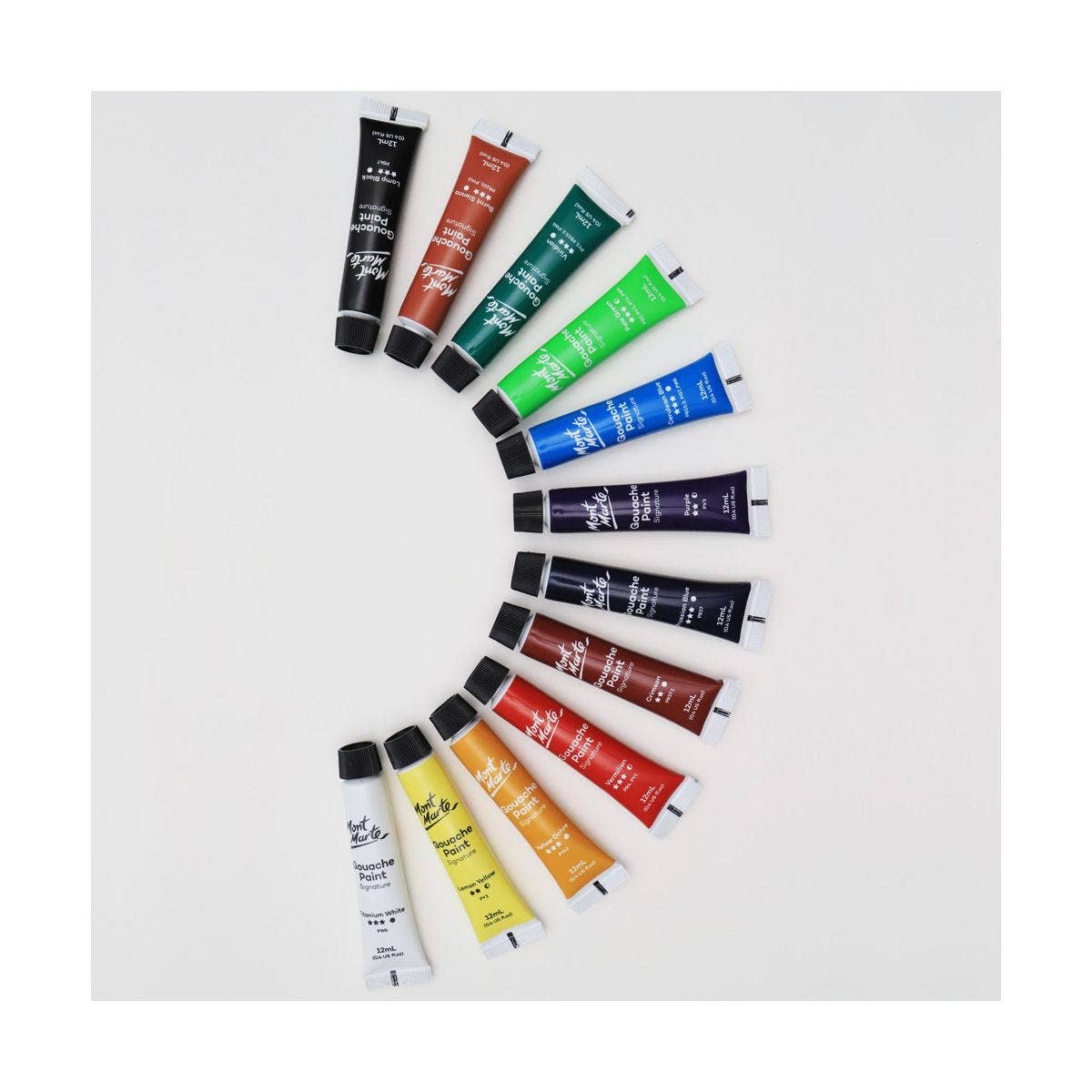 Gouache Paints Set Signature 12pc (0.4oz)