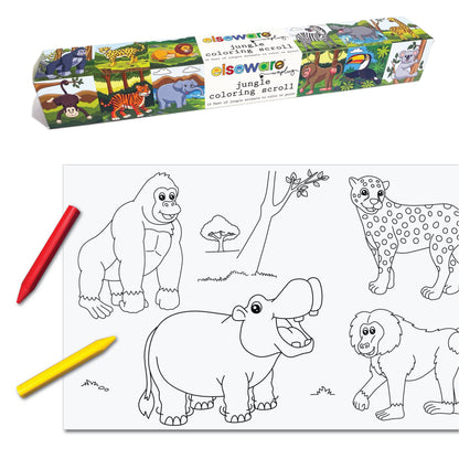 Coloring Scrolls -12ct Assorted - 10ft with Adhesive Back
