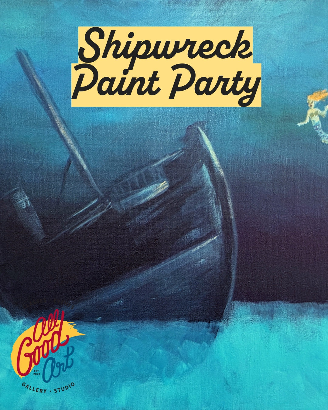 Shipwreck Paint Party