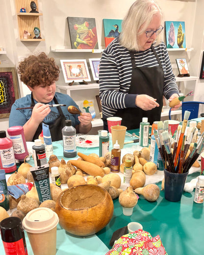 Gourd Birdhouse Workshop with Joanne