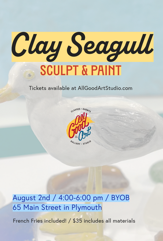 Clay Seagull - Make Your Own